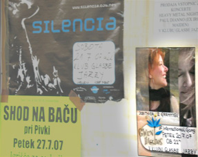 Gwen poster in Slovenia photo