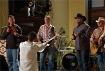 Heartland getting direction on set